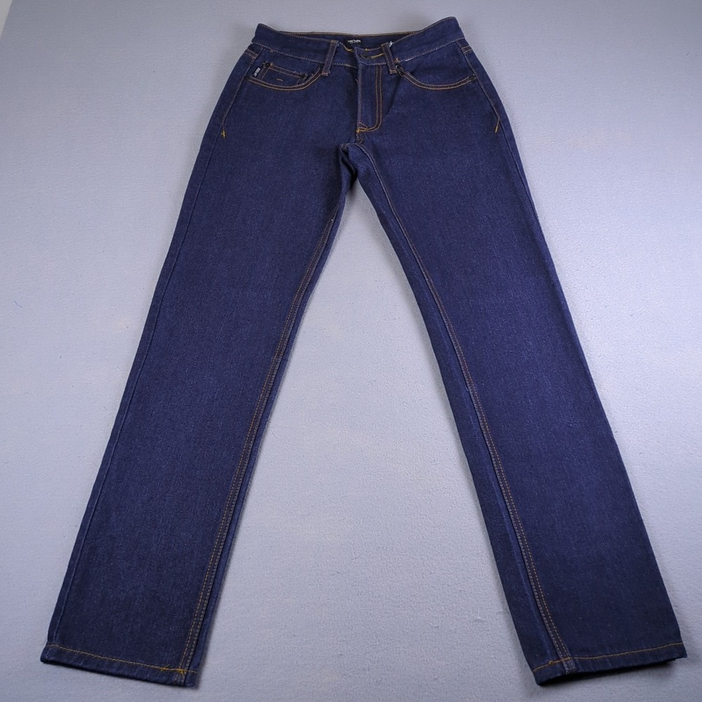 Zoo York Jeans Mens 28x32(30) Blue Denim Slim Straight Skating Skater Grunge